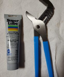 Channellock 440 Tongue and Groove Pliers | 12-Inch Straight Jaw Groove Joint Plier with Comfort Grips | 2.25-Inch Jaw Capacity | Laser Heat-Treated 90° Teeth| Forged High Carbon Steel | Made in USA, Black, Blue, Silver 18 C1ZCZlbM4qS