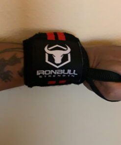 Iron Bull Strength Wrist Wraps & Lifting Straps Combo 26 C1ZenQ4ywyS