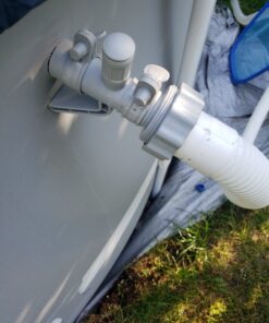 Intex 29061E Type B Pool Clamp on Fittings Converter Pool Accessory, Gray 34 C1ZnacsJAOS