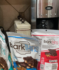 barkTHINS Almond Sea Salt, Pretzel Sea Salt, Coconut Almond Dark Chocolate Snacking Chocolate, Fair Trade and Non GMO, 4.7 oz Bags (3 Count) Variety 3 Count 4.7 Ounce (Pack of 3) 21 C1atEC5wl8S