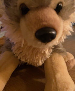Wild Republic Wolf Plush, Stuffed Animal, Plush Toy, Gifts for Kids, Cuddlekins, 8 Inches 8 in 23 C1bwO8ma8S