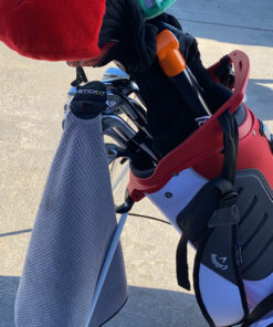 STICKIT Magnetic Towel, Gray | Top-Tier Microfiber Golf Towel with Deep Waffle Pockets | Industrial Strength Magnet for Strong Hold to Golf Carts or Clubs Pack of 1 23 C1c36vwbtfS