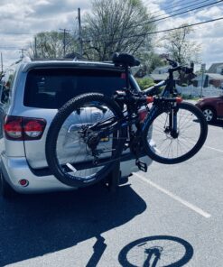 YAKIMA, DoubleDown 4 Tilting Hitch-Mounted Bike Rack for Cars, SUVs, Trucks and More, Fits 1.25” and 2” Hitches, Carries 4 Bikes 4 Hitch 42 C1cQpQGY9QS