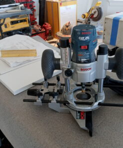 BOSCH RA1054 Deluxe Router Edge Guide with Dust Extraction Hood & Vacuum Hose Adapter 58 C1cmyVBdFS