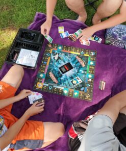 Hasbro Gaming Monopoly Ultimate Banking Edition Board Game for Families and Kids Ages 8 and Up, Electronic Banking Unit (Amazon Exclusive) 50 C1d5oKu5yS