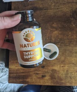 Thyroid Support Complex With Iodine For Energy Levels, Weight Loss, Metabolism, Fatigue & Brain Function - Natural Health Supplement Formula: L-Tyrosine, Selenium, Kelp, Bladderwrack, Ashwagandha, etc 22 C1d9jsRNYAS