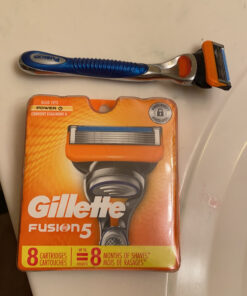 Gillette Fusion5 Razor Refills for Men, 8 Razor Blade Refills 8 Refills 19 C1diYJyJcBS