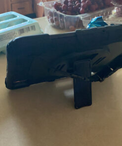 SEYMAC iPad Air 5th/ 4th Generation Case 10.9 Inch, Full-Body Shockproof Protective with Screen Protector, 360° Rotating Stand/Handle/Shoulder Strap/Pencil Holder, Black For iPad Air 5th/4th Generation 43 C1dmALQZoPS