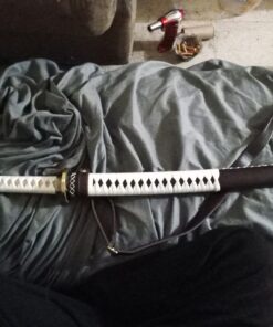 Siwode Michonne's Katana Walking Dead 40-Inchs The zombie biohazard symbol AND T10 Clay_tempered steel 47 C1egvR51JSS