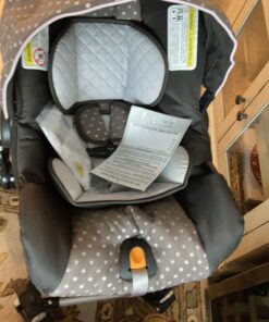 Chicco Keyfit Infant Car Seat and Base with Car Seat, Lilla SuperCinch LATCH Installation 31 C1ejP2P69fS