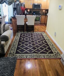 Stylish Camping 116095 6-feet by 9-feet Reversible Mat, Plastic Straw Rug, Large Floor Mat for Outdoors, RV, Patio, Backyard, Picnic, Beach, Camping (Burgundy/Beige) 6'x9' Burgundy/Beige 26 C1emdzxkn6S