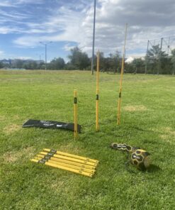 SKLZ Star-Kick Hands-Free Adjustable Solo Soccer Trainer - Fits Ball Sizes 3, 4, and 5 Black 39 C1epXfgy6TS