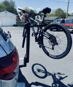 YAKIMA, DoubleDown 4 Tilting Hitch-Mounted Bike Rack for Cars, SUVs, Trucks and More, Fits 1.25” and 2” Hitches, Carries 4 Bikes 4 Hitch 43 C1f8AfuQckS