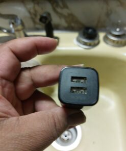 USB Wall Charger, Ailkin 2.1A Dual Port Portable Universal USB Wall Charger Adapter Box for iPhone 15 14 13 12 Mini Pro Max SE 11 XS XR X Plus, Samsung Galaxy A04S A14 S22 S21, Google Pixel 7 7a 6 6a Pure Black 27 C1faKhHhcS