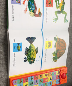 World of Eric Carle, Around the Farm 30-Button Animal Sound Book - Great for First Words - PI Kids 25 C1h05Kxv3S