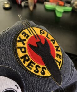 Futurama Backpack Patches for Girls - BURIUS Planet Express Shirt Patches Iron on or Sew on Patches for Clothing - Cotton Patches for Clothes Tactical Clothing Patch Applique Patches for Backpacks 31 C1hhSKUxPgS