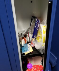 LockerMate Adjust-A-Shelf Locker Shelf, Easy to Use, Extends to Fit Your Locker, Black 1 Pack 33 C1hn It2QJS