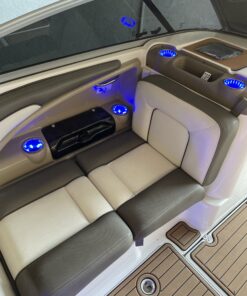 Blue LED Boat Cup Drink Holder,Stainless Steel Polished Cup Holder for Boat,12V,Water Proof for Marine Boat Rv Camper (4pcs) 17 C1hnjT52RzS