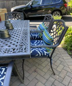 Pillow Perfect Stripe Indoor/Outdoor Accent Throw Pillow, Plush Fill, Weather, and Fade Resistant, Lumbar - 11.5" x 18.5" , Blue/Green Topanga, 2 Count Small Lumbar - 11.5" x 18.5" 15 C1id0IrX2VS