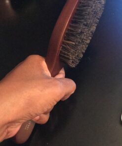 Diane Premium 100% Boar Wave Brush for Men and Barbers – Medium Bristles for Thick Coarse Hair – Use for Detangling, Smoothing, Wave Styles, Soft on Scalp, Restore Shine and Texture 25 C1idQLqK6TS