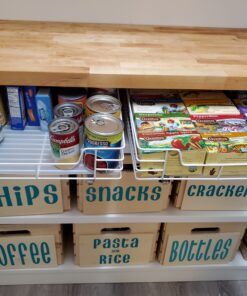 Household Essentials Glidez Powder-Coated Steel Pull-Out/Slide-Out Storage Organizer with Plastic Liner for Under Cabinet or Wire Shelf Use - 1-Tier Design - Fits Standard Size Cabinet or Shelf, White 15" 60 C1iu g3Y58S