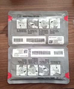 North American Rescue Hyfin Vent Chest Seal, Original Version 2 Count (Pack of 1) 32 C1j5fYEWBaS