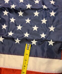 Annin Flagmakers Model 21850 American Flag All-Weather Nylon SolarGuard NYL-Glo, 2.5 x 4 Feet, Red,White 31 C1j7SH2s 1S