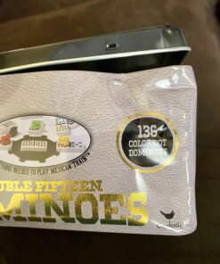 Spin Master Games Double Fifteen Color Dot Dominoes Game in a Tin (6029741) 41 C1jpPQrIyS