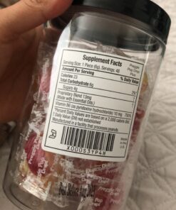 Preggie Pop Drops Plus Fortified with Vitamin B6 - Morning Sickness Relief Fortified with Vitamin B6. Preggie Pops for Relief for Pregnant Women Candy Drops. Sour Raspberry & Sour Lemon 48 Count Sour Raspberry and Sour Lemon 43 C1jqb8HQwJS