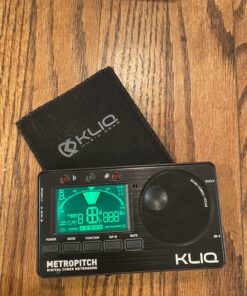 KLIQ MetroPitch - Metronome Tuner for All Instruments - with Guitar, Bass, Violin, Ukulele, and Chromatic Tuning Modes (MetroPitch, Black) 31 C1kFn8TpG S
