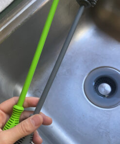 Silicone Bottle Cleaning Brush with Long Handle, 12.5" Water Bottle Cleaner for Baby Bottles, Hydro Flask, Sports Bottle, Vase, Glassware, Perfect for Smaller Diameter Bottle Openings (One Pack) Green 18 C1kMK5DtWfS