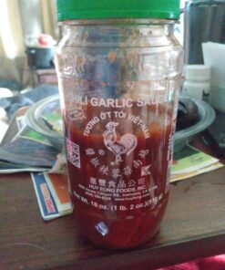 Huy Fong Sauce Chili Garlic,18 oz 1.12 Pound (Pack of 1) 5 C1kMPlcnxlS