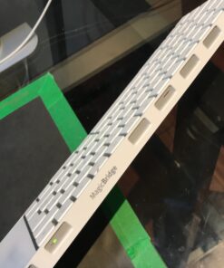 Twelve South MagicBridge | Connects Apple Magic Trackpad 2 to Apple Magic Keyboard Allowing Them to be one Unit for Desk or Lap use - Trackpad and Keyboard not Included Regular Keyboard White 38 C1mCaR84j0S