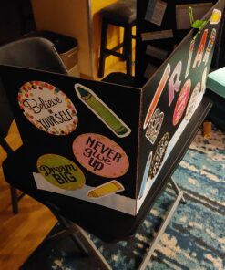 Pacon Privacy Boards, Black, 48" x 16", 4 Boards (3791) 22 C1mSgp67XeS