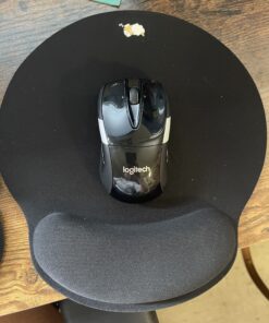 Wrist Rests for Keyboard and Mouse Pad Set - Memory Foam Cushion, Black - Ergonomic Wrists Hand Arm Rest Support for Laptop Computer Desk and Gaming - Carpal Tunnel Syndrome Relief Original 50 C1mWMcbBNoS