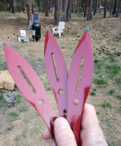 Smith & Wesson Bullseye Throwing Products with Full Tang Stainless Steel Design and Protective Nylon Sheaths for Recreation and Competition 8" Black Throwing Knives 43 C1mcBcxDhyS