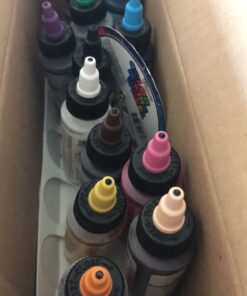 Chefmaster Air Brush Color Variety Pack, Twelve 2 oz. bottles 35 C1mqfViyoHS