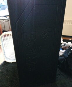 QPower Q Bomb Series 15 Inch Ported Car Subwoofer Sub Box Enclosure with Dual Vented Chamber Design and Black Bed Rhino Liner Spray Finish, Black 31 C1n4eB8qRVS