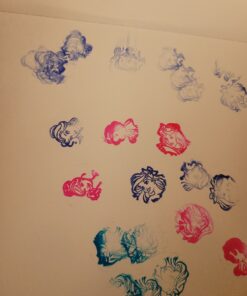 Princess Disney 10 Assorted Self Inking Stampers Party Favor 15 C1narNakdRS