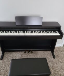 Yamaha YDP164 Arius Series Piano with Bench, Dark Rosewood 20 C1oLEeWBl S