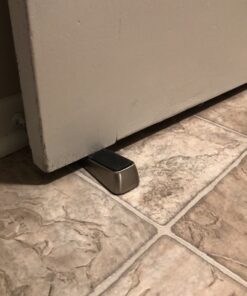 Shepherd Hardware 3314 Designer Satin Nickel Door Wedge with Non-Skid Rubber Base Grip 34 C1oUPpkLbVS