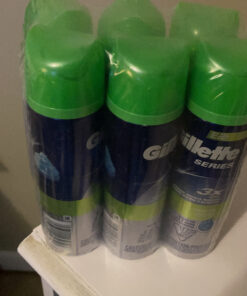 Gillette Series 3X Sensitive Shave Gel, Hydrates, Protects and Soothes Sensitive Skin, 7 Ounce (Pack of 6)(Packaging May Vary) Aloe 7 Ounce (Pack of 6) 42 C1oeeNWbbS