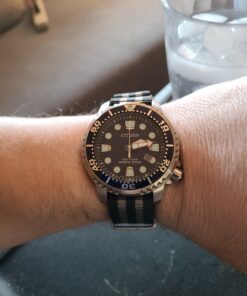 BluShark Original Premium Nylon Watch Strap - Stainless Steel Buckle with Multiple Sizes & Premium Styles, Replacement Watch Straps for Men & Women, Ballistic Military Waterproof BOND 20mm Premium Brushed Buckle 37 C1ojyQhkRwS 1