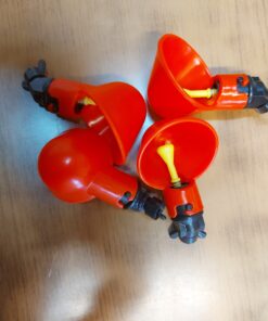 sansheng 24Pack Chicken Waterer Cups,Poultry Water Cups,Automatic Poultry Waterer for DIY Poultry Quail Duck Chicken Bird Drinker 24 47 C1ouFyLyZOS