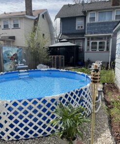 Intex 12-Foot by 30-Inch Metal Frame Pool Set 51 C1pLWoLdhyS