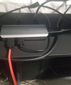 USB C Docking Station Dual Monitor, 9 in 1 USB C Triple Display Docking Station to Dual HDMI Adapter Displayport SD TF Card Reader 2USB 2.0, 1 USB 3.0, 100W PD for USB C Thunderbolt 3 Laptops 35 C1peHZf9BS