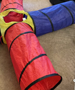 POCO DIVO 4-Way Tunnel Pop-up Fun Junction Set 8 Feet Toy Tent Kids Play Tube 25 C1plZDYwyoS