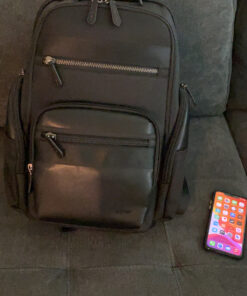 BOPai 30L Travel Backpack for Men Business Laptop Backpack 15.6 inch Computer bagpack with USB Charging Water-Resistant Rucksack Black Black2 24 C1qVE97geuS