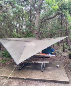 Gold Armour Rainfly Tarp Hammock, Premium 14.7ft/12ft/10ft/8ft Rain Fly Cover, Waterproof Ultralight Camping Shelter Canopy, Survival Equipment Gear Camping Tent Accessories (OD Green 12ft x 10ft) Od Green 12ft X 10ft 71 C1qlCK8zHTS