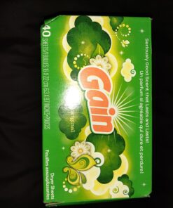 Gain Dryer Sheets Laundry Fabric Softener, Original Scent, 240 Count 37 C1r4eJdBPnS